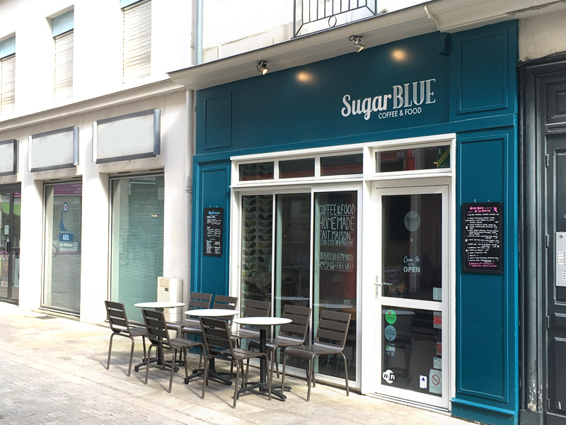 Le Sugar Blue café à Nantes : test du restau et du salon de thé de ce coffee shop nantais