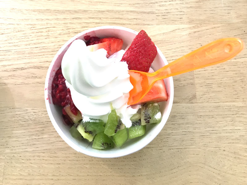 Test de frozen yogurt chez Yo.Gout à Nantes