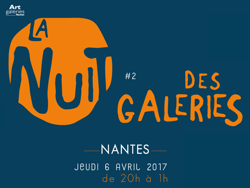 La nuit des galeries à nantes en avril 2017