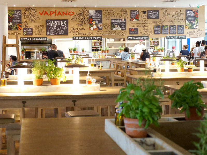 Vapiano Nantes : mon avis sur le restaurant intalien situé à Saint-Herblain