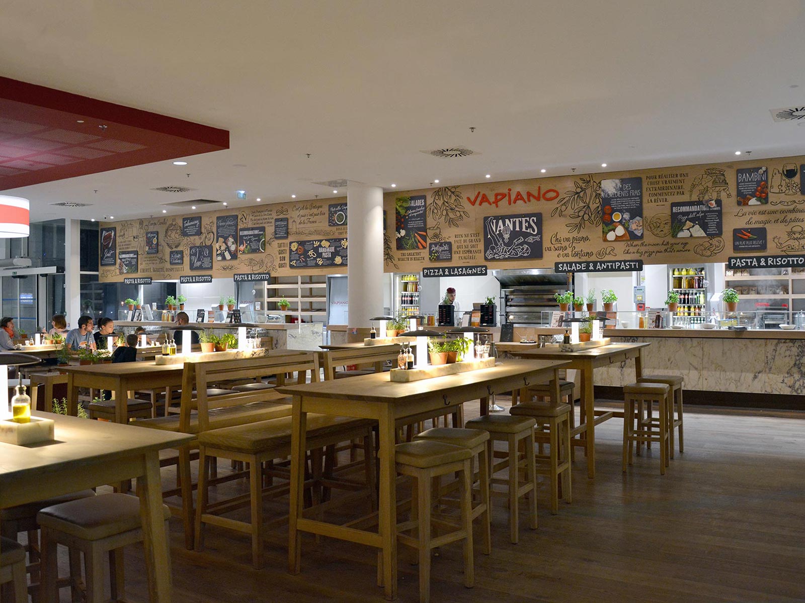 article de blog sur le restaurant Vapiano Nantes Atlantis