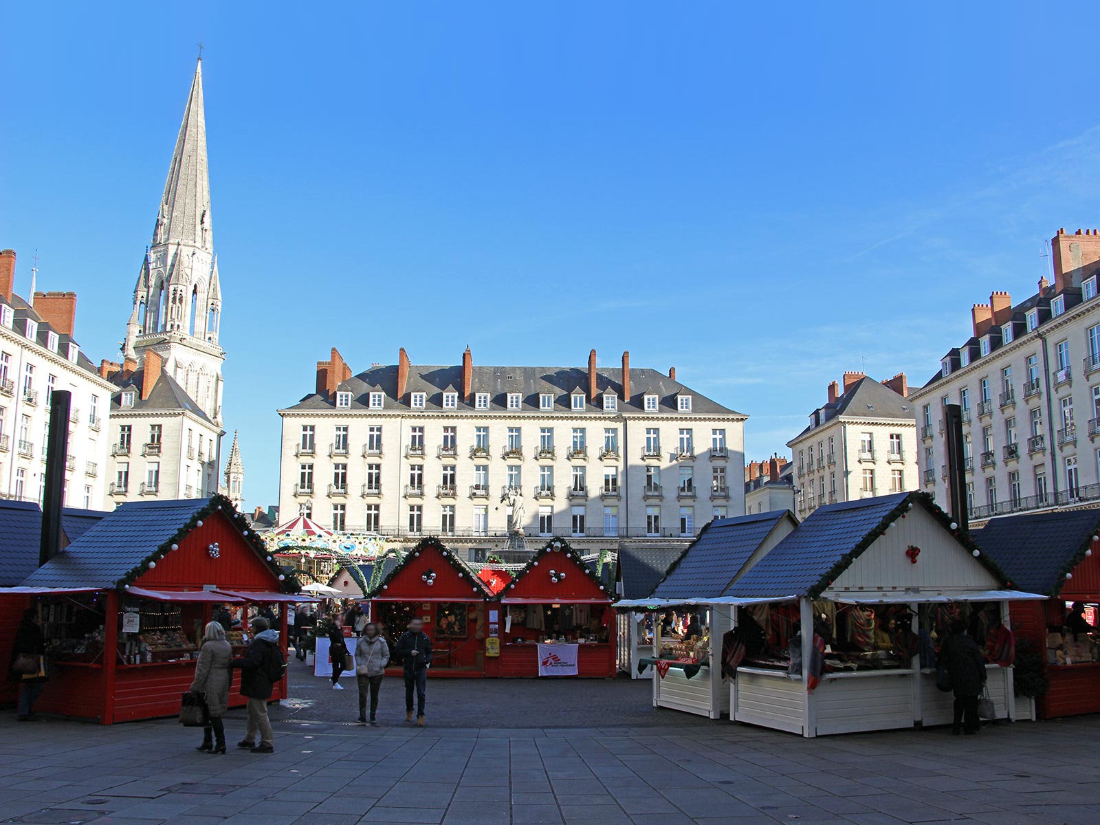 Noël à Nantes : la Place Royale