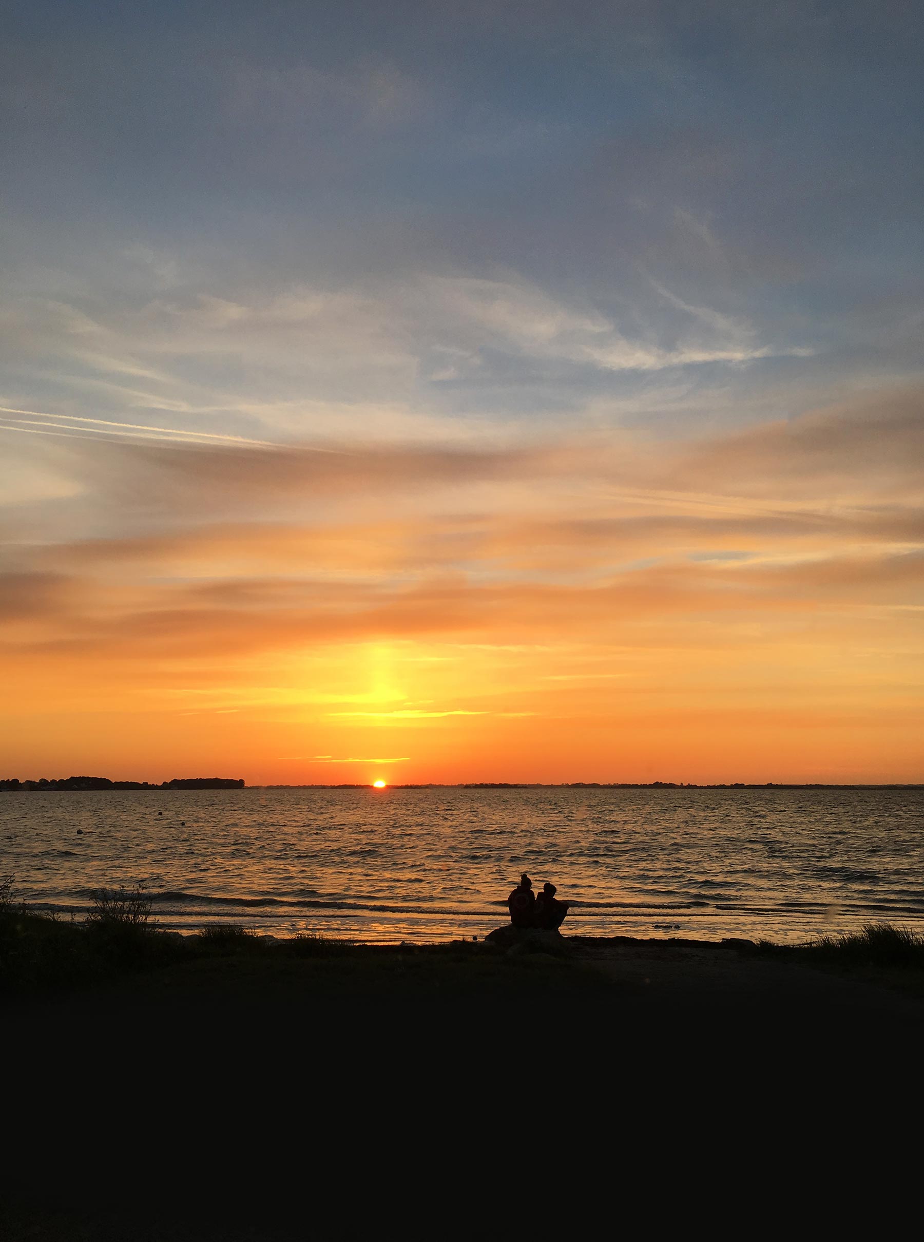 Blog Nantes Tourisme Coucher Soleil Baie Golfe Morbihan