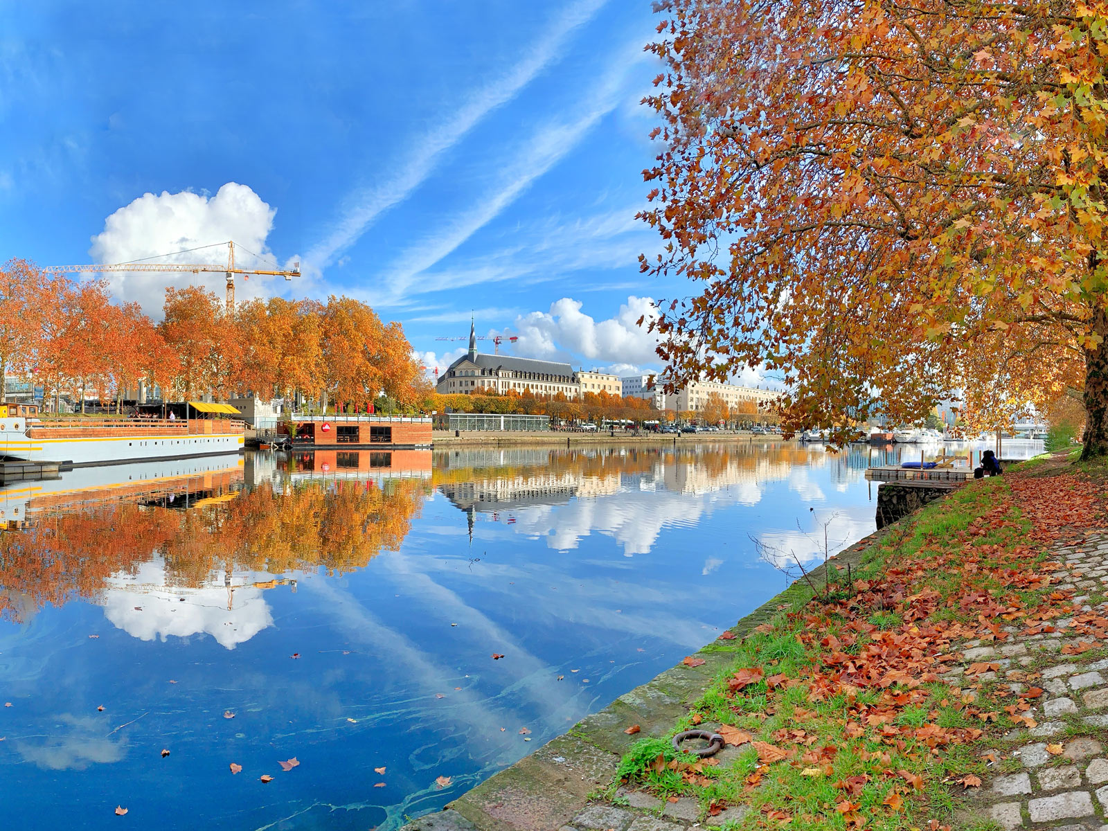 Balade en automne à Nantes pour profiter des belles couleurs