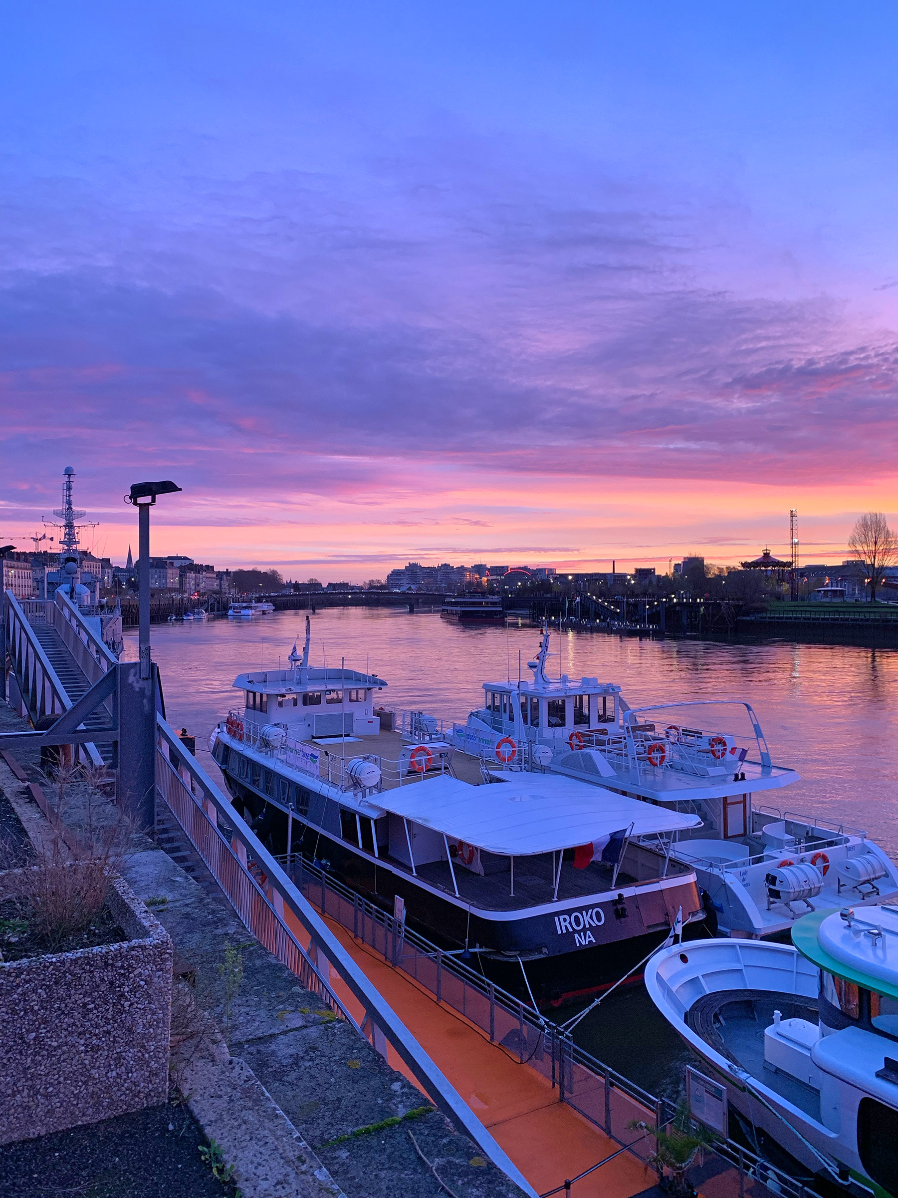 Blog Nantes Coucher Soleil1 Nantaisefr