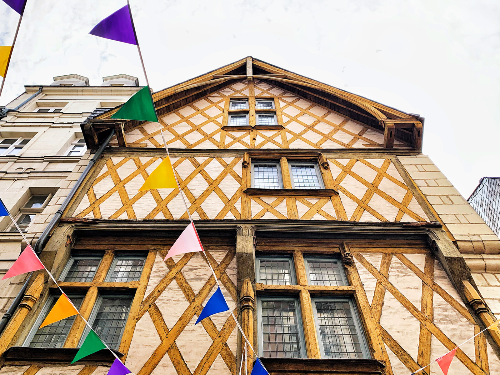 Maison à pans de Bois à voir à Nantes